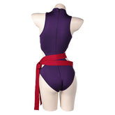 Mv Rivals (2025) Psylocke One Piece Purple Swimsuit Outfits Cosplay Costume